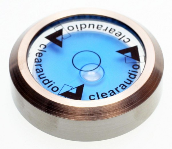 Clearaudio bubble level stainless steel