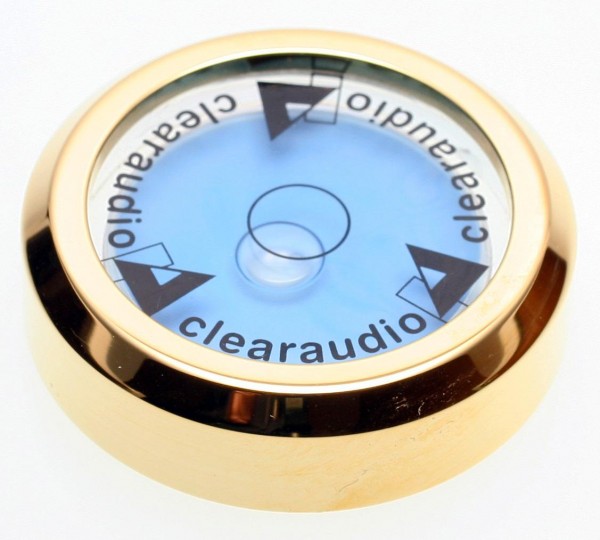 Clearaudio bubble level gold plated