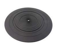 Rubber tray for turntable